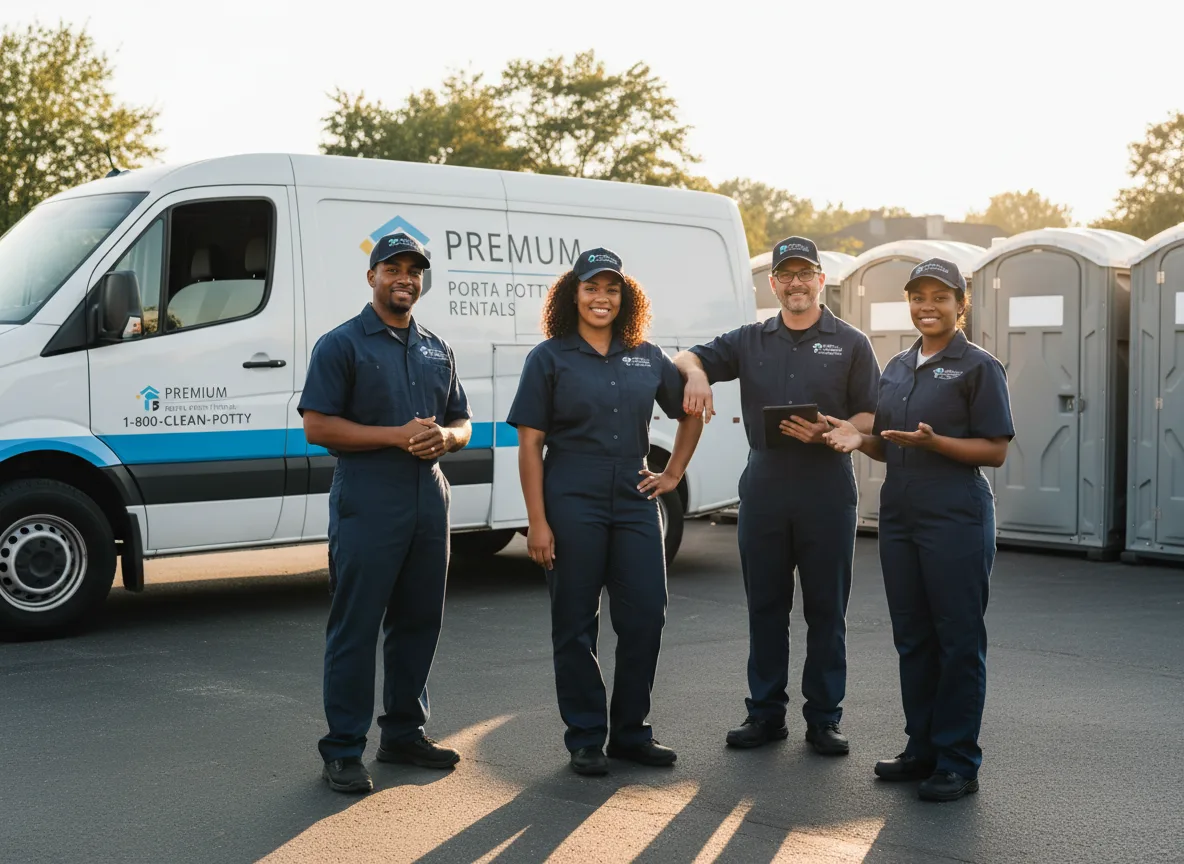 VIP Portable Toilets company in Palms, MI
